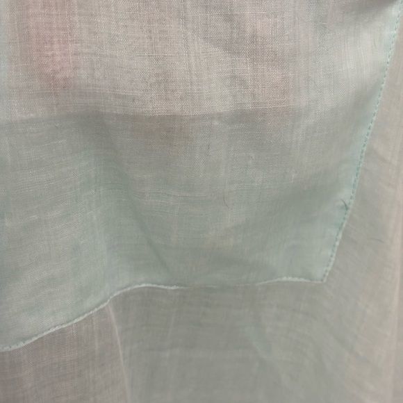 Elle Tahari  Teal Silk Tunic Sz XL - Picture 4 of 11